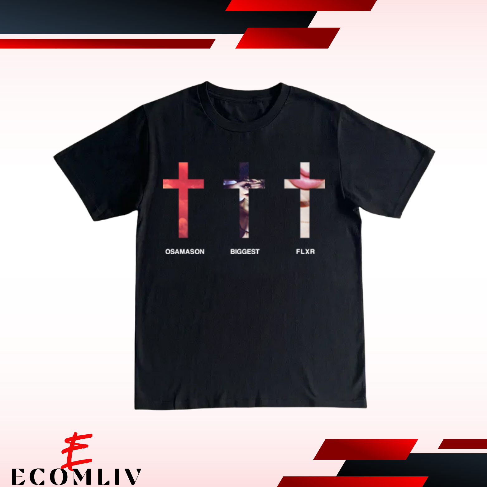 Osamason Shirt, Osamason Biggest Flxr T-Shirt, Osamason Merch, Rapper Tee, Tour Merch